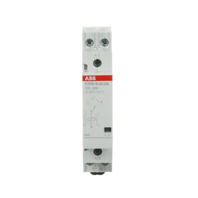 ABB Stromstoßschalter E291S-16-20/230 | 2 Schließer | 230V AC/110V DC | 16A | 1TE | 68mm | LED-Anzeige | Serie