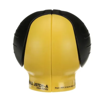 ABB Safeball Steuerschalter JSTD1-A | Zweihandbedienung | Zwangsöffnung | 2m Kabel | IP67 | Schwarz/Gelb