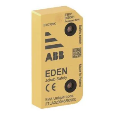 ABB Sicherheitsschalter Eva Unique Code 2TLA020046R0900 | Näherungsschalter | Transponder | 25mm/10mm | DC 24V | IP67