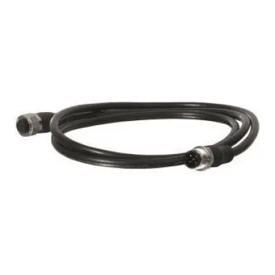ABB Sensor-Aktorkabel M12-C112 2TLA020056R2000 | M12 Stecker 5-polig | 1m | geschirmt | LED-Anzeige | PVC schwarz