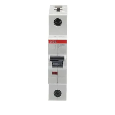 ABB Leitungsschutzschalter S201M-C2 | 2A | 1-polig | C-Charakteristik | 230V AC | 10kA | IP20 | kompakt