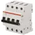 Bild: ABB Leitungsschutzschalter S204M-C32 | 32A | 4-polig | 400V AC | Auslösecharakteristik C | 10kA | IP20 | 4TE