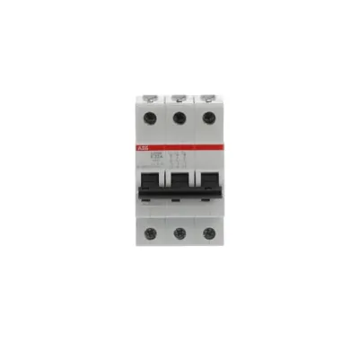ABB Leitungsschutzschalter S203M-K32 | Sicherungsautomat 3-polig | K-Charakteristik | 32A | 400V AC | 10kA | IP20 | 3TE