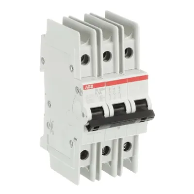 ABB Leitungsschutzschalter SU203M-K1 2CDS273337R0217 | 3-polig | K-Charakteristik | 1A | 400V | 10kA | IP20 | AC/DC