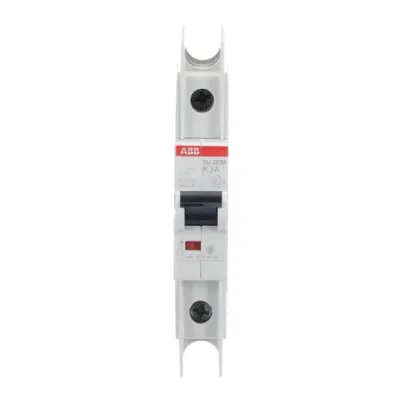 ABB Sicherungsautomat SU201M-K3 | Leitungsschutzschalter 1-polig | K-Charakteristik | 3A | 277V | 10kA | IP20 | 1TE