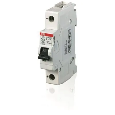 ABB Sicherungsautomat S201UDC-K6 | Leitungsschutzschalter 1-polig DC | 6A | K-Charakteristik | 14kA | 125V | 1TE | IP20