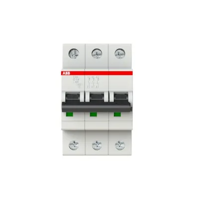 ABB Leitungsschutzschalter S203-C1,6 | 3-polig | 1,6A | C-Charakteristik | 400V | 6kA | 3TE | IP20 | AC