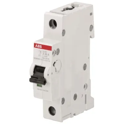 ABB Leitungsschutzschalter S201-Z20 | 1-polig | 20A | Z-Charakteristik | 230V | 6kA | System pro M compact | IP20 | 1TE