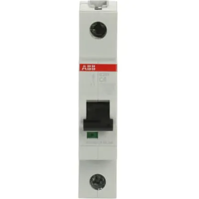ABB Leitungsschutzschalter S201-C6 | 1-polig | C-Charakteristik | 6A | 230V AC | 6kA | IP20 | System pro M compact