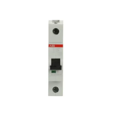 ABB Leitungsschutzschalter S201-C6 | 1-polig | C-Charakteristik | 6A | 230V AC | 6kA | IP20 | System pro M compact