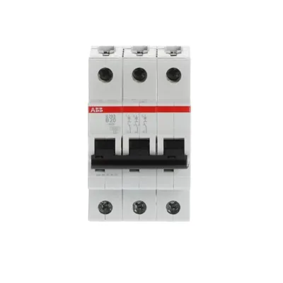 ABB S203-B20 Leitungsschutzschalter | 3-polig | B-Charakteristik | 20A | 400V | 6kA | IP20