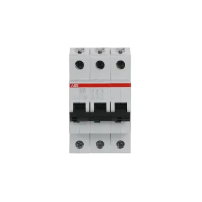 ABB S203-B40 Leitungsschutzschalter 3-polig | B-Charakteristik | 40A | 400V | 6kA | DIN Hutschiene | IP20