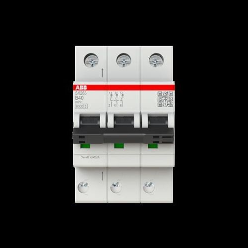Bild: ABB Stotz Sicherungsautomat B-Char. 6kA, 40A, 3P SX203-B40