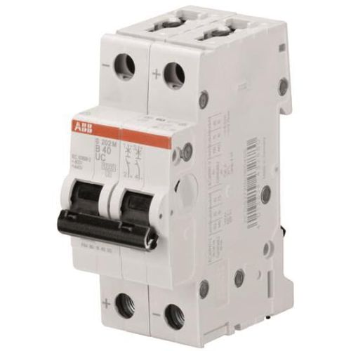 Bild: ABB Stotz Sicherungsautomat C-Char. 10kA, 2A, 2P S202M-C2UC