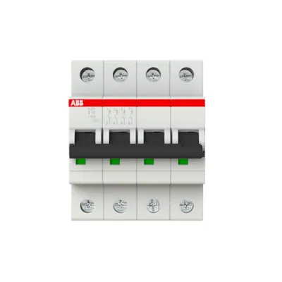 ABB Leitungsschutzschalter S204-D16 2CDS254001R0161 | 16A | 4-polig | D-Charakteristik | 400V | 6kA | IP20 | AC/DC
