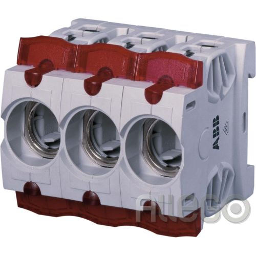 Bild: ABB Stotz Sicherungssockel D02, 63A, 3p ISS 63/3