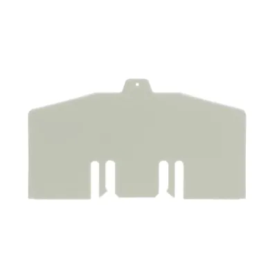 ABB Klemmenabdeckung Stirnteil KA27S | Hutschiene 35mm | Schutz vor Berührung | 27 Module | 230V AC/DC | 45A