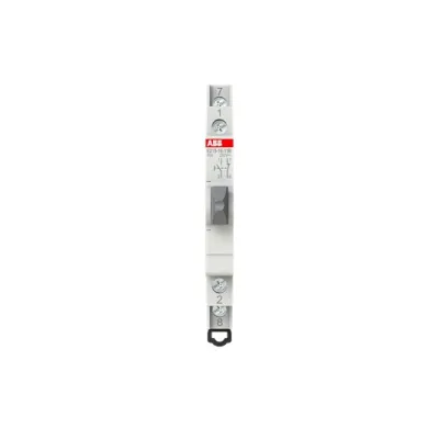ABB Taster E215-16-11B | 16A | 1 Schließer 1 Öffner | 250V AC/DC | REG 0,5TE | Industriequalität | grau