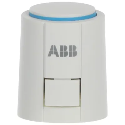 ABB Thermoelektrischer Stellantrieb TSA/K230.2 230V | Heizkörperventil | IP54 | KNX-kompatibel | steckbar | Hubanzeige