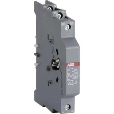 ABB Verriegelung VE5-2 | mechanisch & elektrisch | für Schütze A30-AF110 | 2 Öffner | Hilfskontakte anbaubar