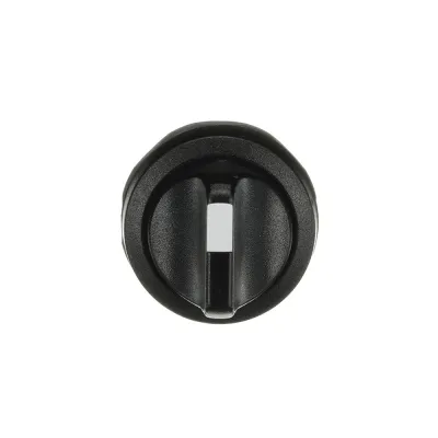 ABB Wahlschalter M2SS2-10B | 2 Schaltstellungen | kurzer Drehgriff | verrastend | Lochdurchmesser 22mm | IP66 | schwarz
