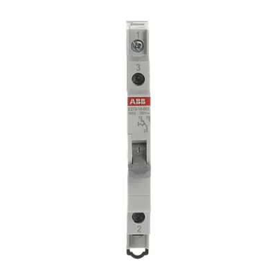 ABB Wechselschalter E213-16-001 | 1-polig | 16A | 250V AC/DC | Einbau | IP20 | 0,5 TE | Weiß