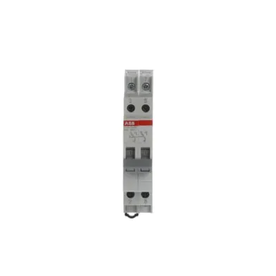 ABB Wechselschalter E213-16-002 | 2-polig | 16A | 250V AC/DC | 2 Wechsler | REG | 1TE | für Schaltschränke