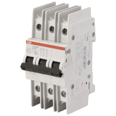 ABB Sicherungsautomat SU203M-K20 | Leitungsschutzschalter 3-polig | 20A | 400V AC | 10kA | K-Charakteristik | IP20