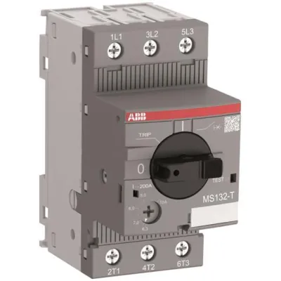 ABB Transformatorschutzschalter MS132-6.3T | 6,3A | 3-polig | thermisch-elektromagnetisch | 1SAM340000R1009