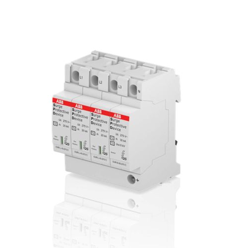 Bild: ABB Überspannungsschutz 3p+N 4TE Typ2 TN-S/TT OVRT23N40-275PQ (2CTB803973R1100)