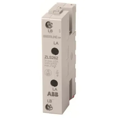 ABB Einspeiseblock ZLS262 | 63A | 2-polig | flach | 18mm Breite | verzinnt | SMISSLINE TP | flexibel | IP20