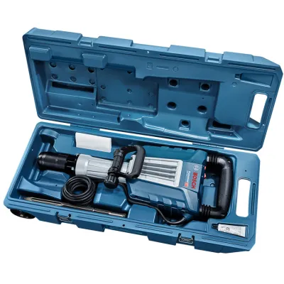 Bosch Abbruchhammer GSH 14 C 0611344020 | 1750W | 28J | 1950 Schläge/min | HEX-22 Werkzeugaufnahme | inkl. Koffer | blau