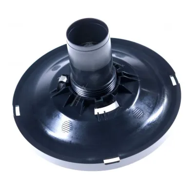 Abdeckkappe für Küchenmaschine Bosch/Siemens 12041189 Bajonett-Sockel, Stahlschü