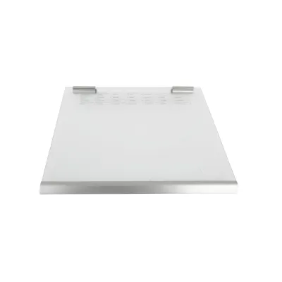 Abdeckplatte Glas Abdeckplatte gekl. /MDB-INOX-IC2.5 mit logo 00711158