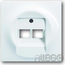 Abdeckung f.UAE 2f impuls, alpinweiss
