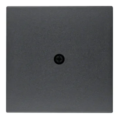 Berker Zentralplatte 10191606 | Kabelauslass VDo-Anschlussdose B.3/B.7 | Unterputz | Thermoplast matt | anthrazit