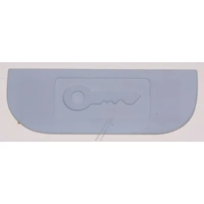 Abdeckung Schlossbohrung weiß für Kühlschrank Liebherr 742224900 Kunststoff, Ble