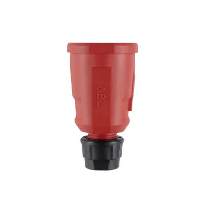 ABL Schutzkontaktkupplung 1580 SK | Hightech | 100000074 | SCHUKO Typ F | IP20 | 16A | 250V | Kunststoff | rot