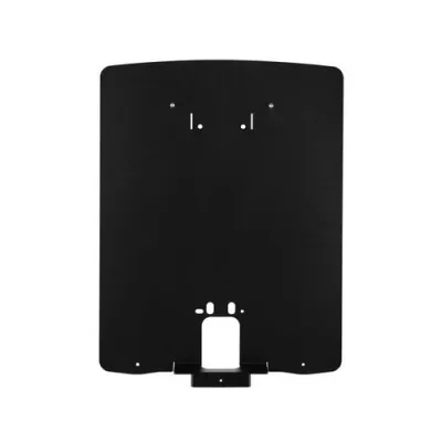 ABL Adapterplatte POLE Slim 100000239 | Erweiterung für Stele | Wallbox eM4 Twin Montage | Stahlblech | silber