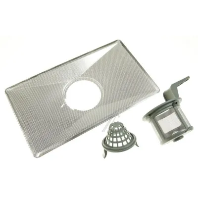 ABLAUFFILTER, KOMPLETT, DUNKELGR