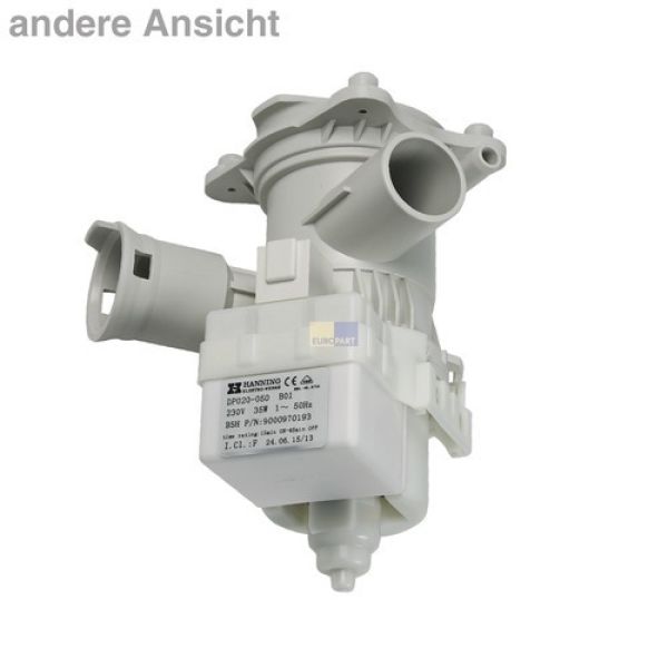 LUTH Pompa Di Scarico Per Lavatrice Con Filtro - Sostituto Per Bosch, Siemens, Balay (00145777, 00145755, Copreci)