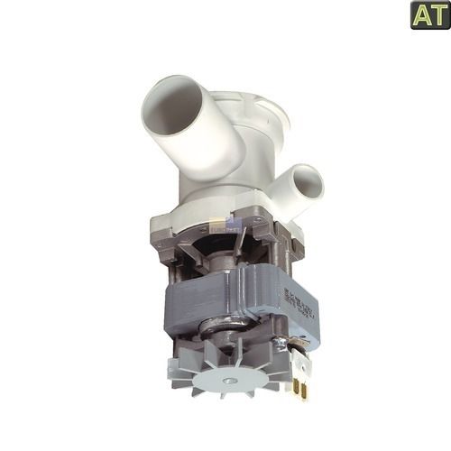 Bild: Ablaufpumpe wie Bosch 00140470 GRE mit Pumpenkopf und Sieb für Waschmaschine