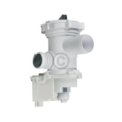 Ablaufpumpe wie Hotpoint C00282341 Copreci mit Pumpenkopf und Sieb