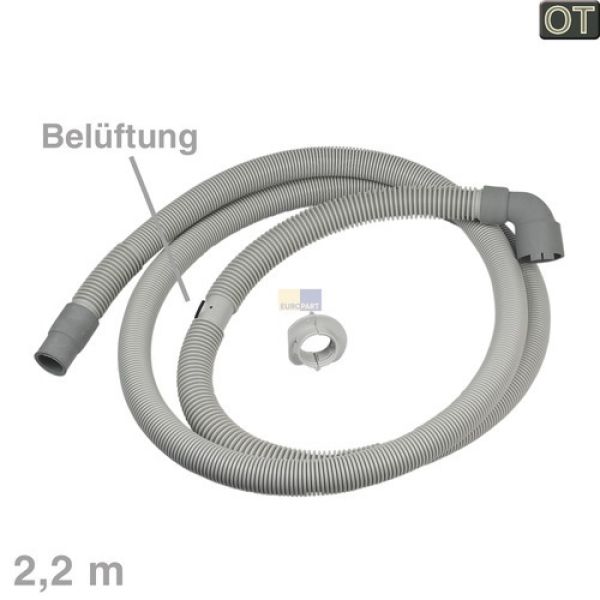 Ablaufschlauch AEG 405536746/2 30/20mmØ 2,2m mit Belüftung für  