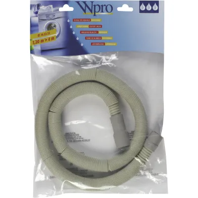 Ablaufschlauch ausziehbar 1,2m-4,0m 19/22/32mm wpro 484000001075