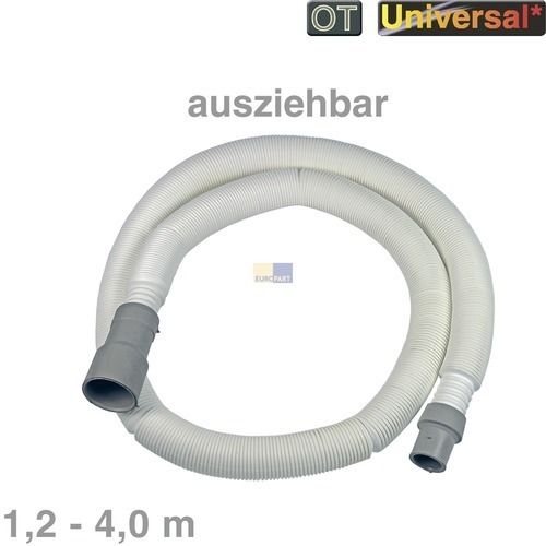Bild: Ablaufschlauch Electrolux 902979340/4 E2WDE400B universal 1,2-4,0m ausziehbar