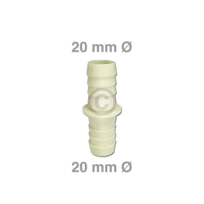 AblaufschlauchVerbinder für 17/17mmØ Waschmaschine Geschirrspüler
