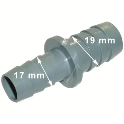 Ablaufschlauchverbinder Ofen Ebi 17x20mm gerade Anschluss