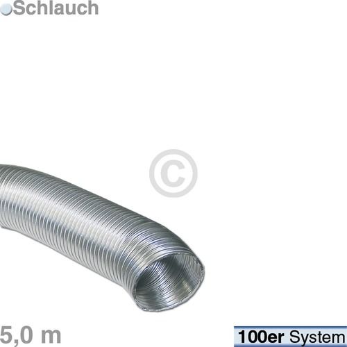 Bild: Abluftschlauch 100erR 5m, im Karton