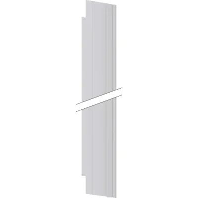 ABN Abschottung KU senkrecht GTWS17 | 210/225mm Tiefe | 106x1049mm | Kunststoff | lichtbogenfest | Verbinderaussparung